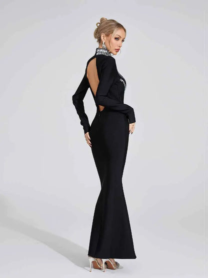 Margot Diamond Maxi Dress