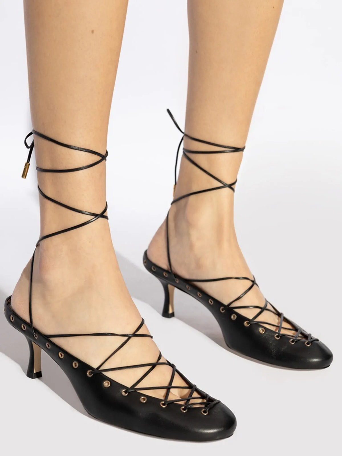 Aniya Strappy Cut-out Ballet Sandals