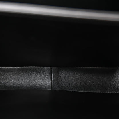 Shiny Calfskin Medium Triomphe Black