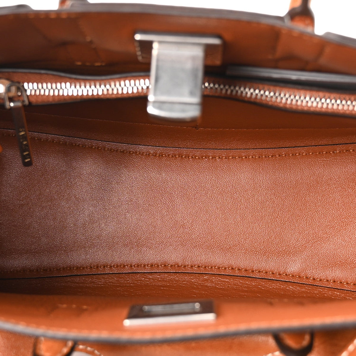 Vegetable Tanned Lambskin Mini Bel Air Carry All Bag Tan Cowboy