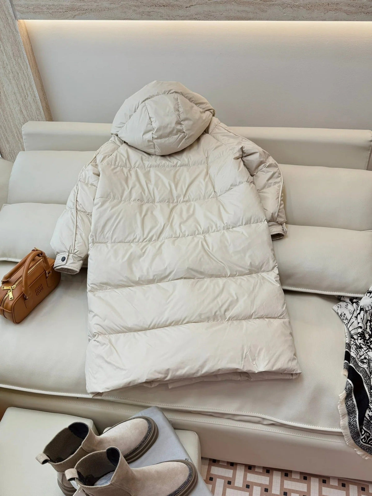 MAX MARA 25S LONG DOWN JACKET 079