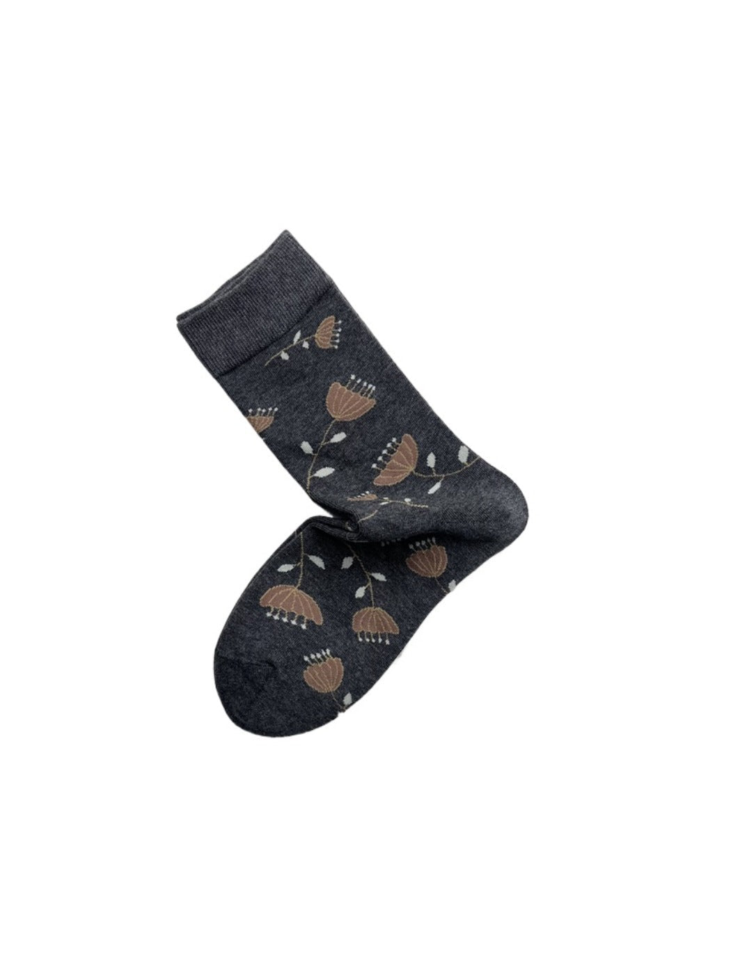 Rufia - Vintage Floral Umbrella Pattern Women’s Socks