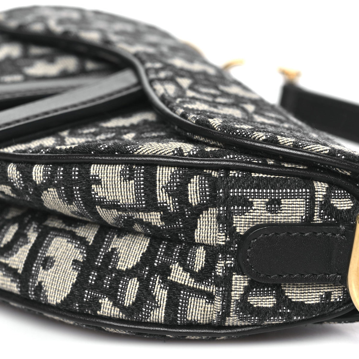 Oblique Mini Saddle Bag Blue