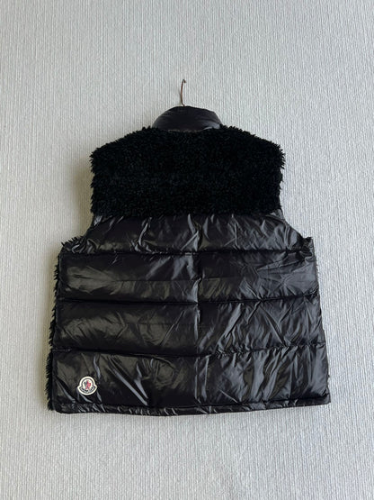 Moncler 25 Down Vest Wool And Polyester 300046