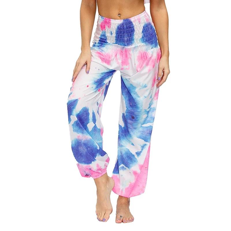 Summer Bohemian Sports Fitness Yoga Pants-2