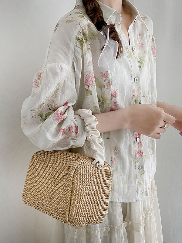 Vintage Weave Handbag Bags Accessories
