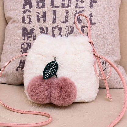 Plush Cute Fashion Large-Capacity Shoulder Bag