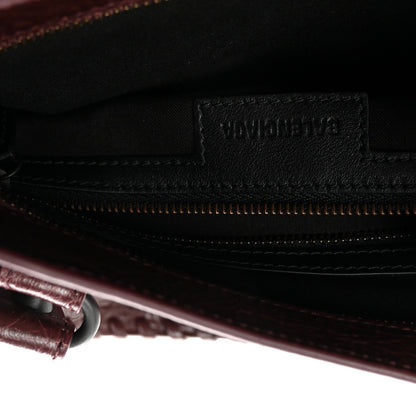 Agneau Arena Storico Classic Hardware Small Le City Dark Burgundy