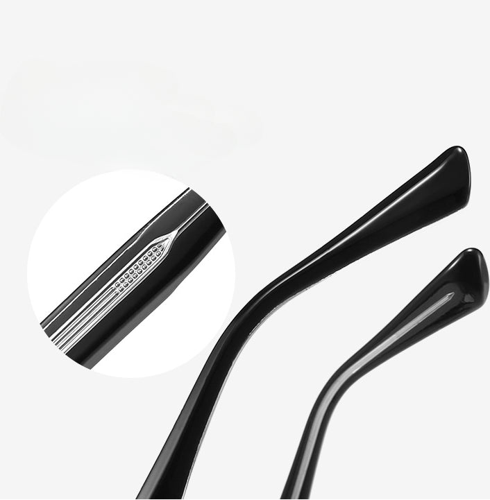 Square Large Frame Polarized Sunglasses