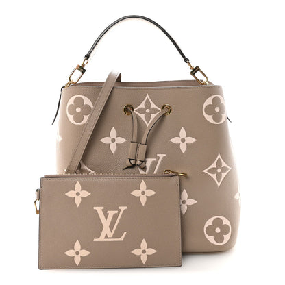 Empreinte Monogram Giant Neonoe MM Tourterelle Creme