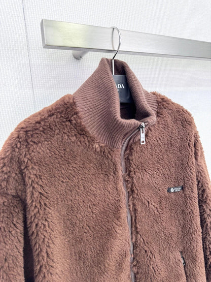 PRADA 25S SHEARLING JACKET 454