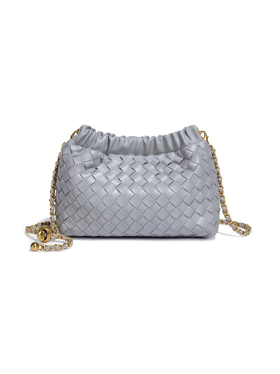 Valentina Hand-Woven Cloud Bag