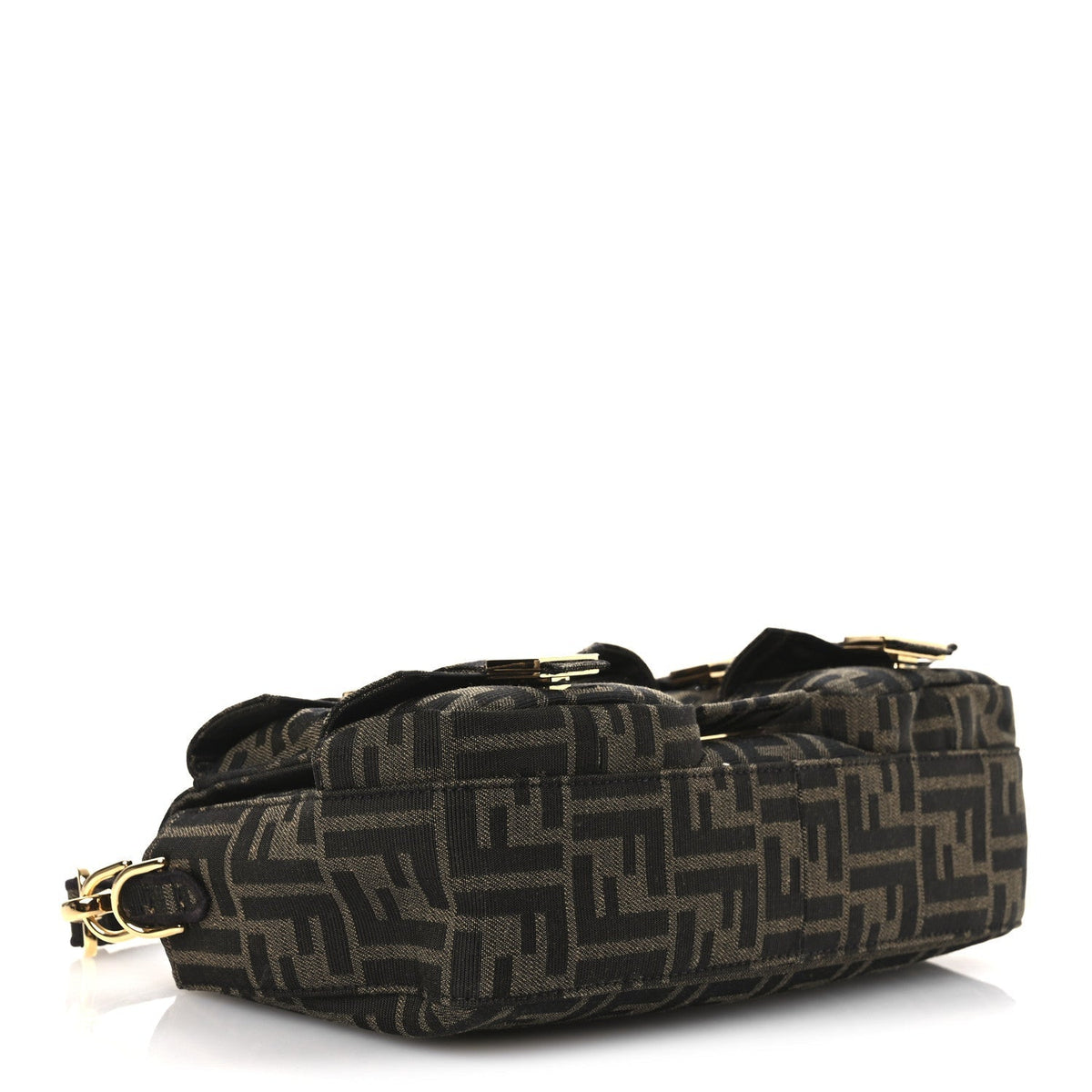 Fabric Jacquard FF 1974 Multipocket Baguette Tobacco Moro