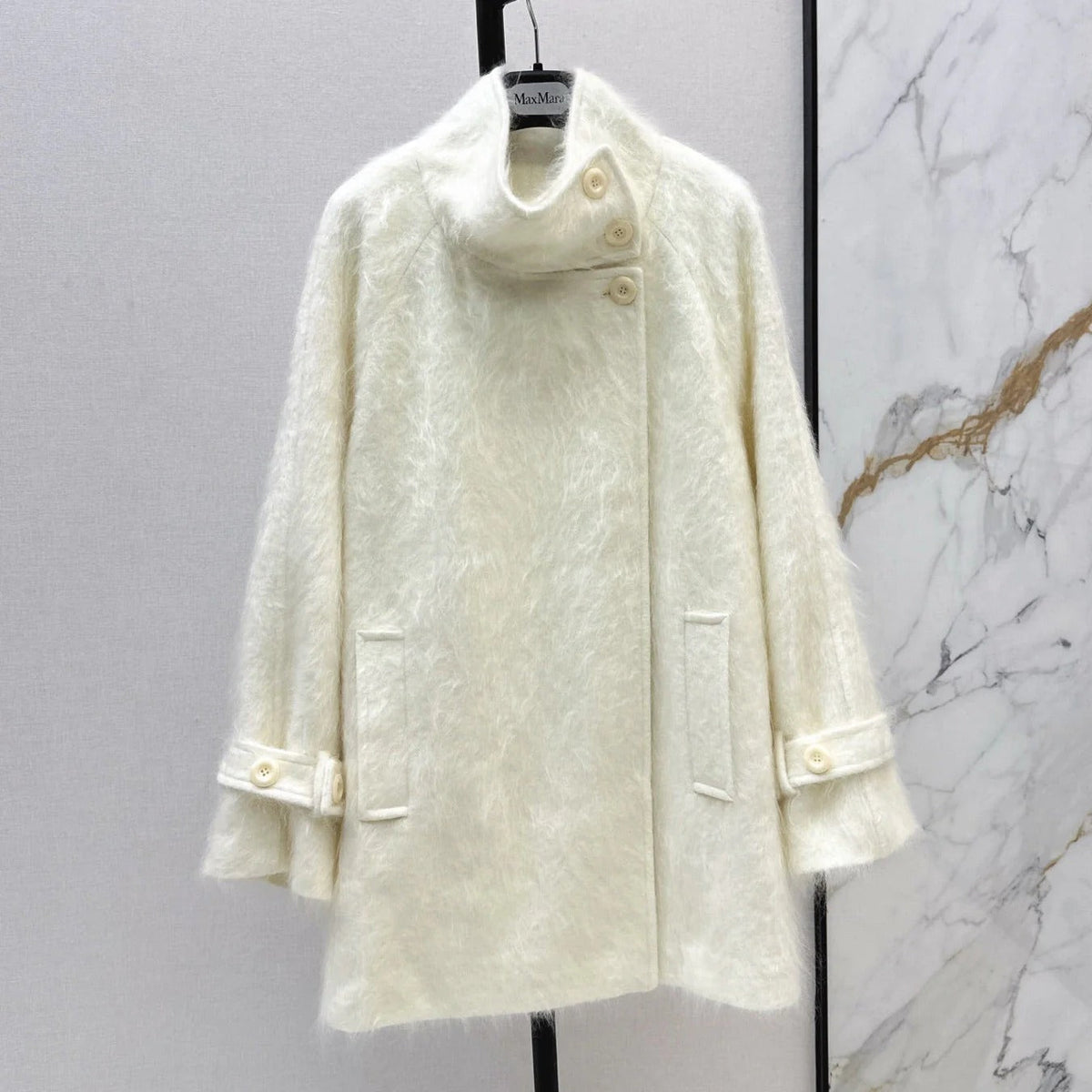MAX MARA 25S PREMIUM CAPE COAT 096