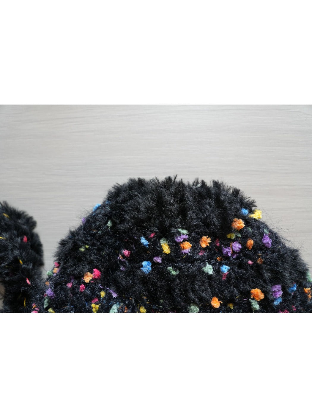 Haila - Winter Knitted Beanie with Colorful Speckled Patterns
