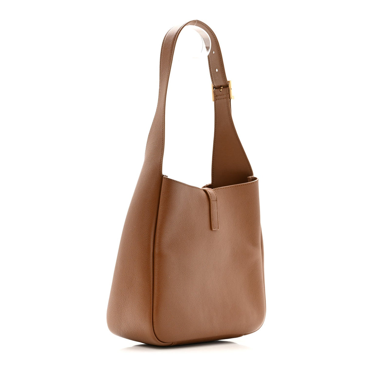 Grained Calfskin Small Le 5 A 7 Supple Hobo Fox