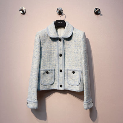 CD 25 Cloud Stripe Jacket Could Blue 301545