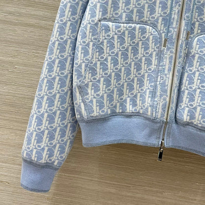 CD 25 Hooded Jacket Blue 2 Sides Cotton