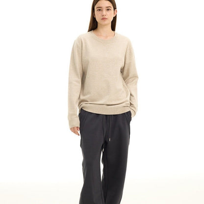 Round Neck Warm Knit Sweater