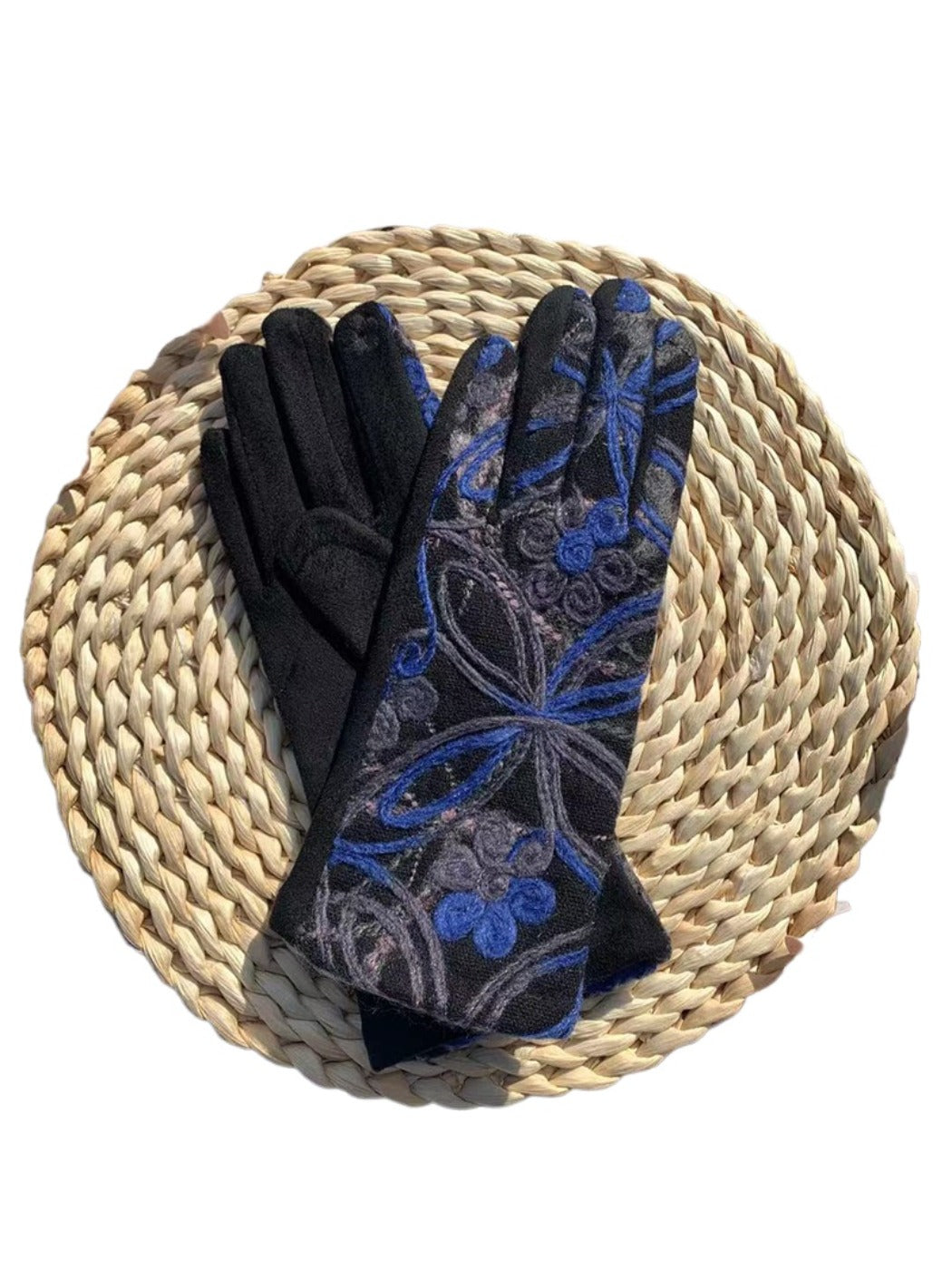 Gloving - Boho Embroidered Warm Outdoor Gloves