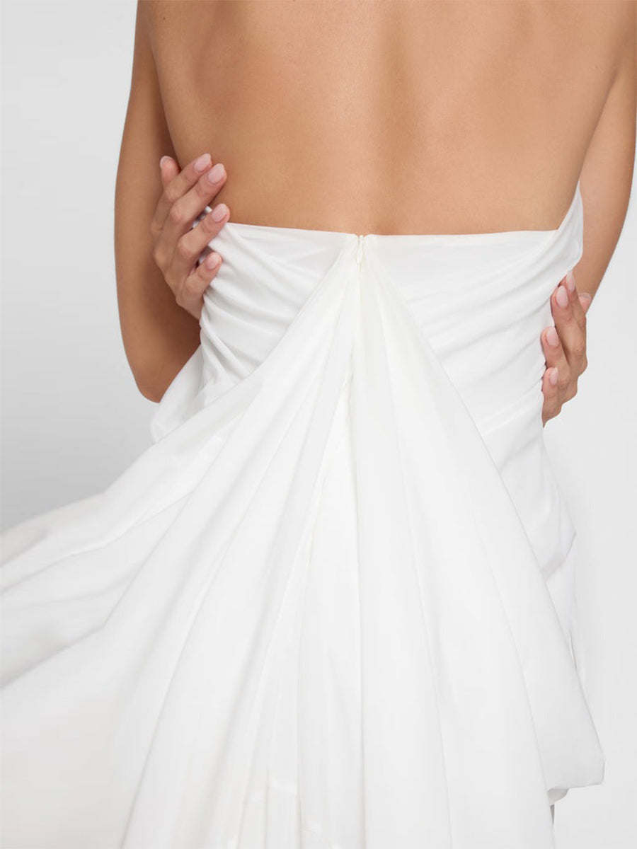 Brynlee Crep Maxi Dress