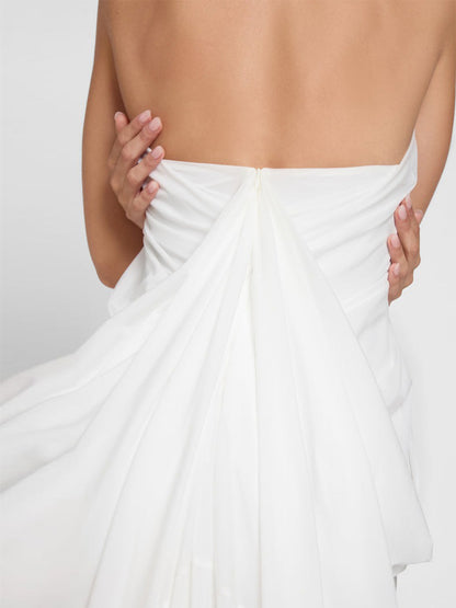 Brynlee Crep Maxi Dress