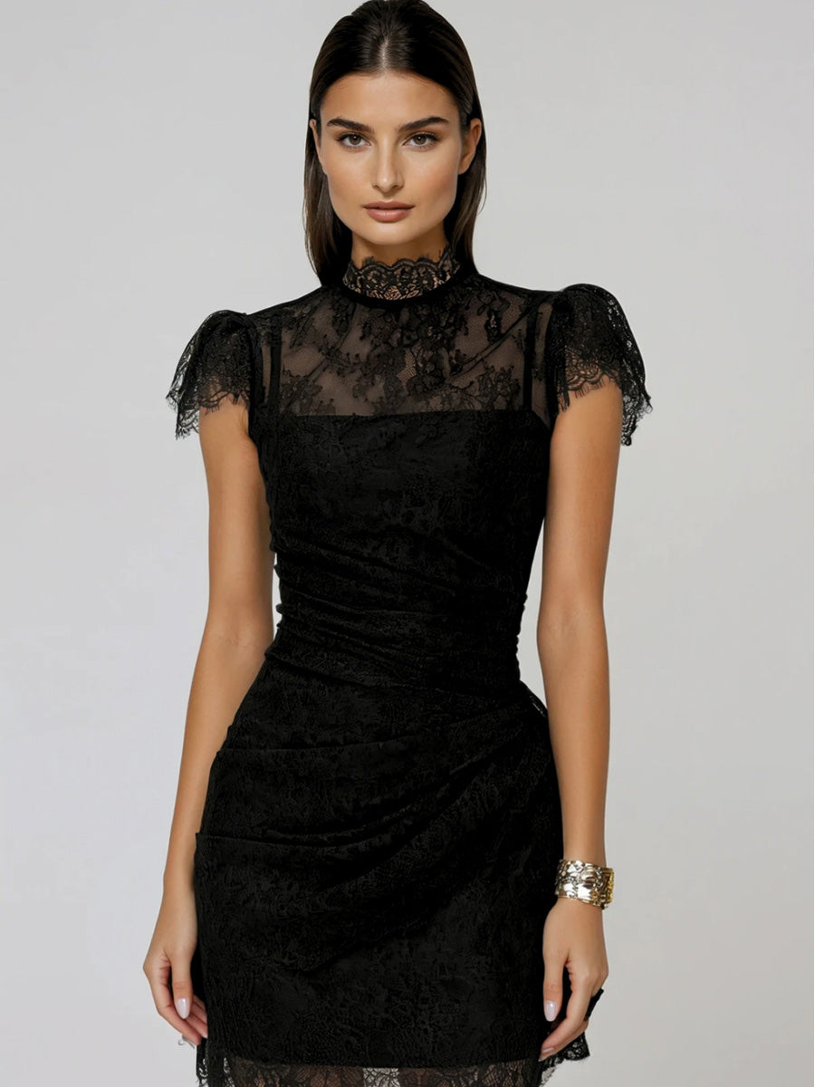 Elodie Lace Mini Dress
