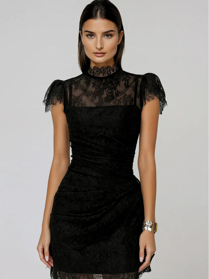 Elodie Lace Mini Dress