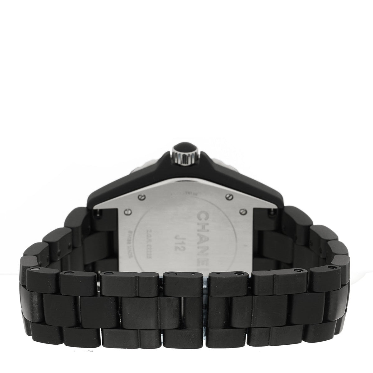 Stainless Steel Matte Ceramic 41mm J12 Automatic Watch Black