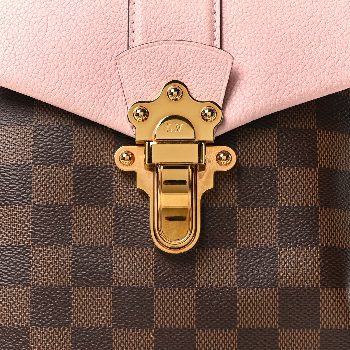 Damier Ebene Clapton Backpack Magnolia