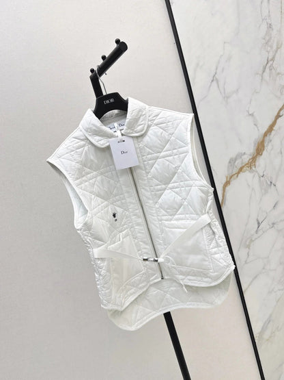 DIOR 25S SLEEVELESS QUILTED VEST 528