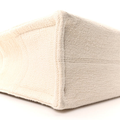 Canvas Small Cabas Thais Ecru Black