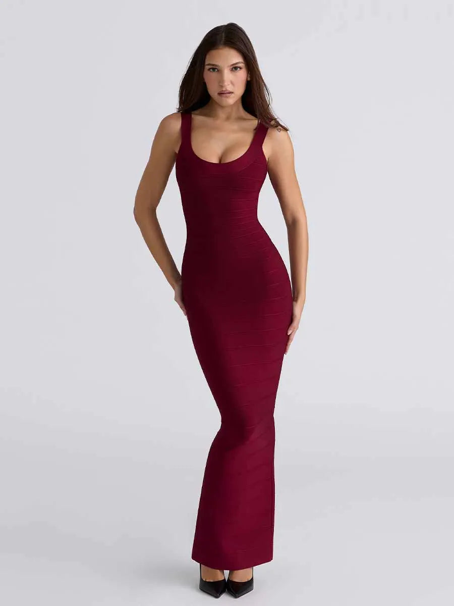 Elora Bandage Maxi Dress