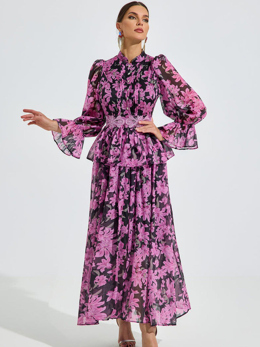 Naomi Midnight Bloom Maxi Dress
