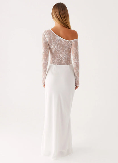 Take Your Time Maxi Dress - White