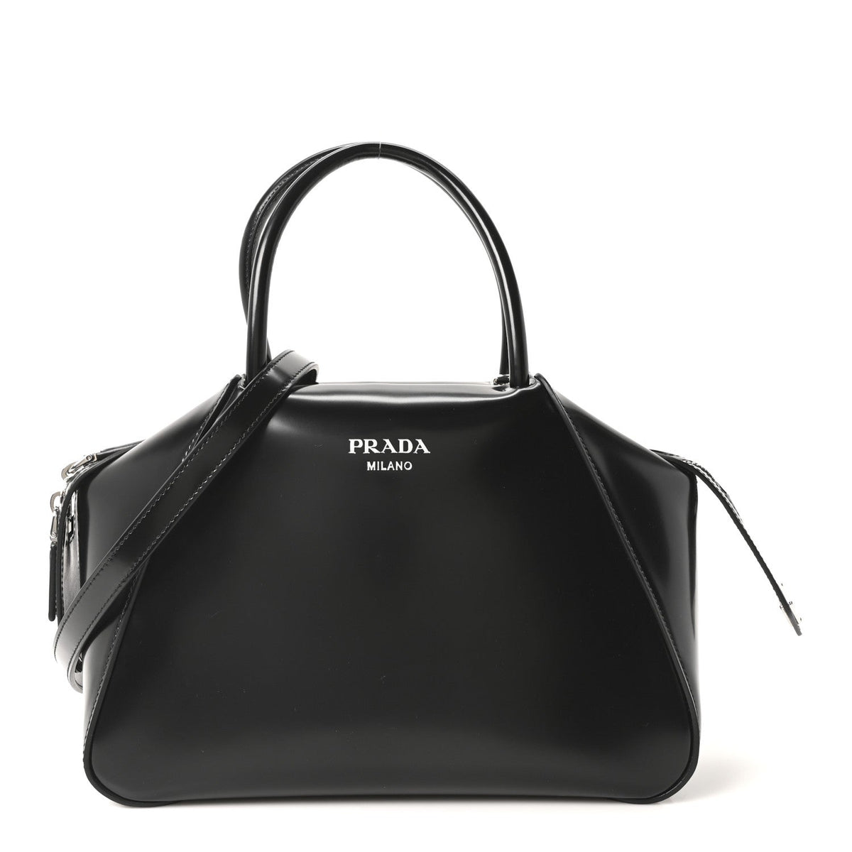 Spazzolato Small Supernova Handbag Black