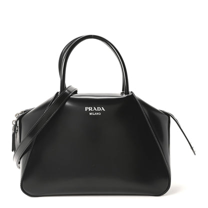 Spazzolato Small Supernova Handbag Black