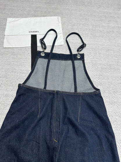 CC 25 Overalls Blue Denim Cotton