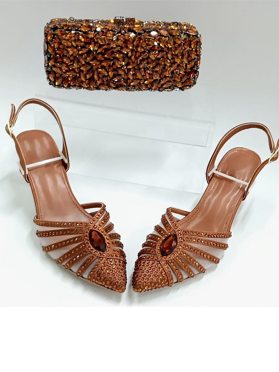 Zara Luxury Diamond-Encrusted High Heels