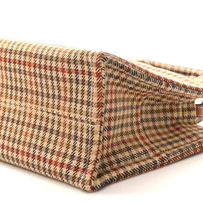 Tweed Calfskin Triomphe Small Multicolor