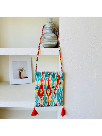 Cosbai - Bohemian Knitted Crossbody Bag