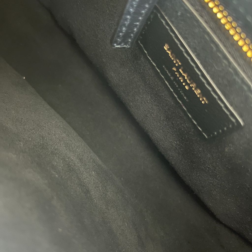 Saint Laurent 5A7 logo-plaque shoulder bag