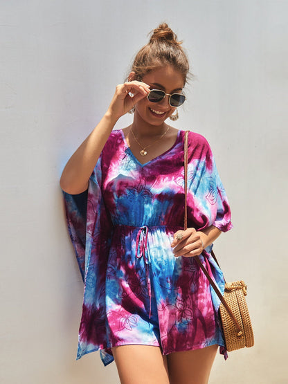 Summer Bohemian Print Vacation Women'S Jumpsuit