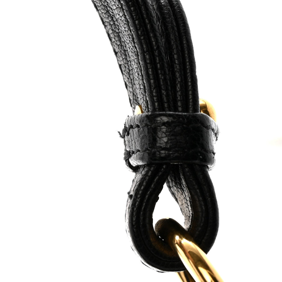 Goatskin Small Aphrodite Shoulder Bag Black