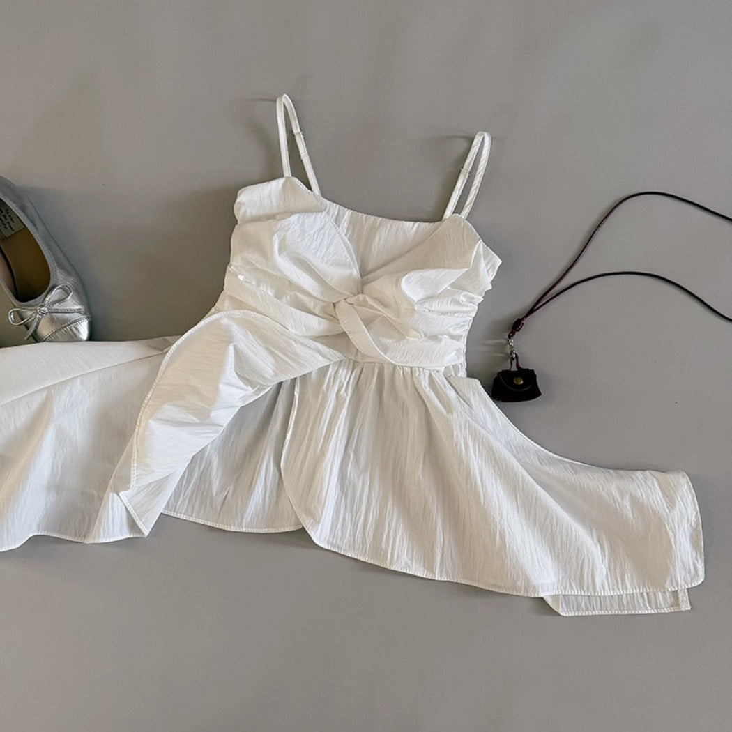Vesty - Cross-design Tank With Adjustable Straps - Stylish &amp; Hot