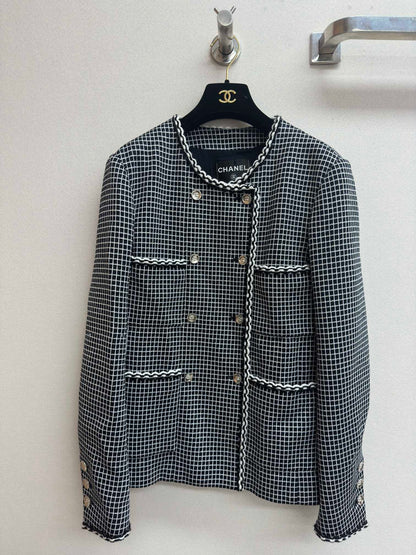 CC 25 Black Tweed Jacket Viscose Polyamide 251970