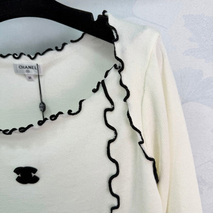 CC Knit Top Wool Nylon 344998
