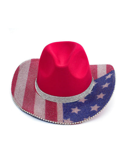 Lavinia National Flag Cowboy Hat