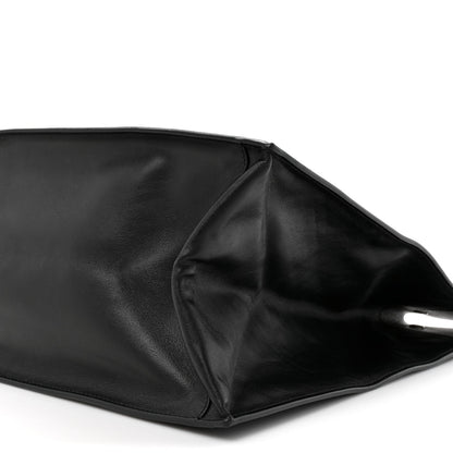 Vitello Rive Gauche Large Tote Black