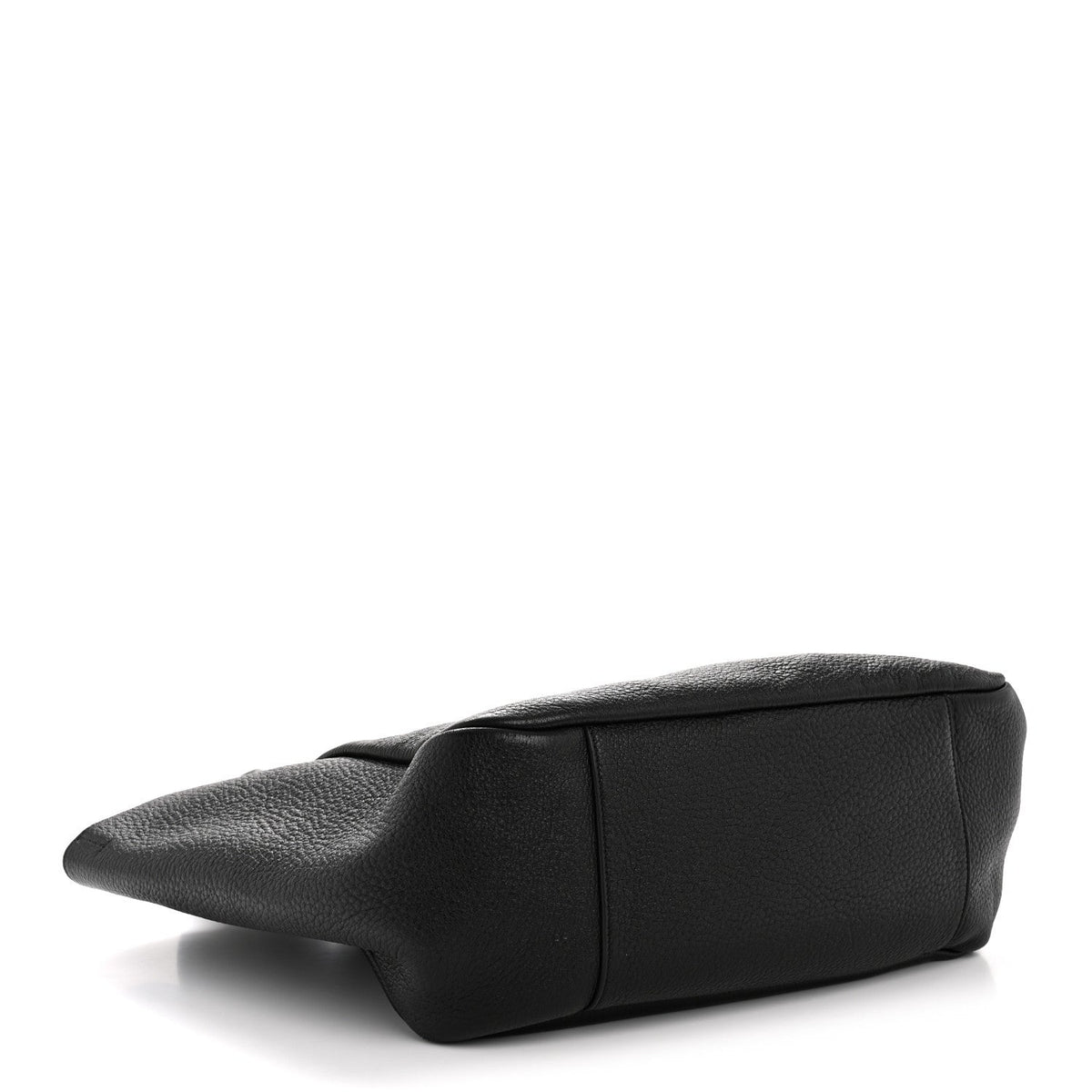 Grained Deerskin Bea Tote Black